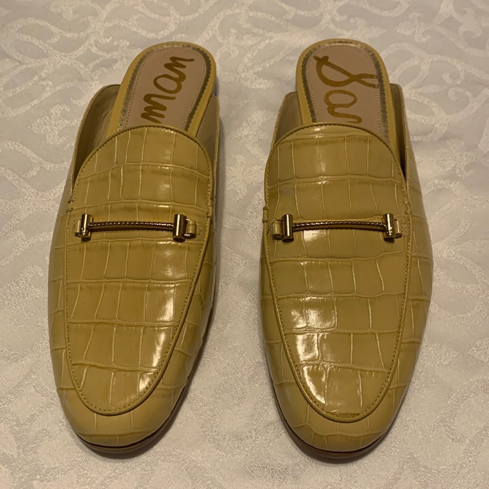 NWOT/NWOB SAM EDELMAN LAURNA,SUNCROCOPRTLEA MULES SIZE 11M